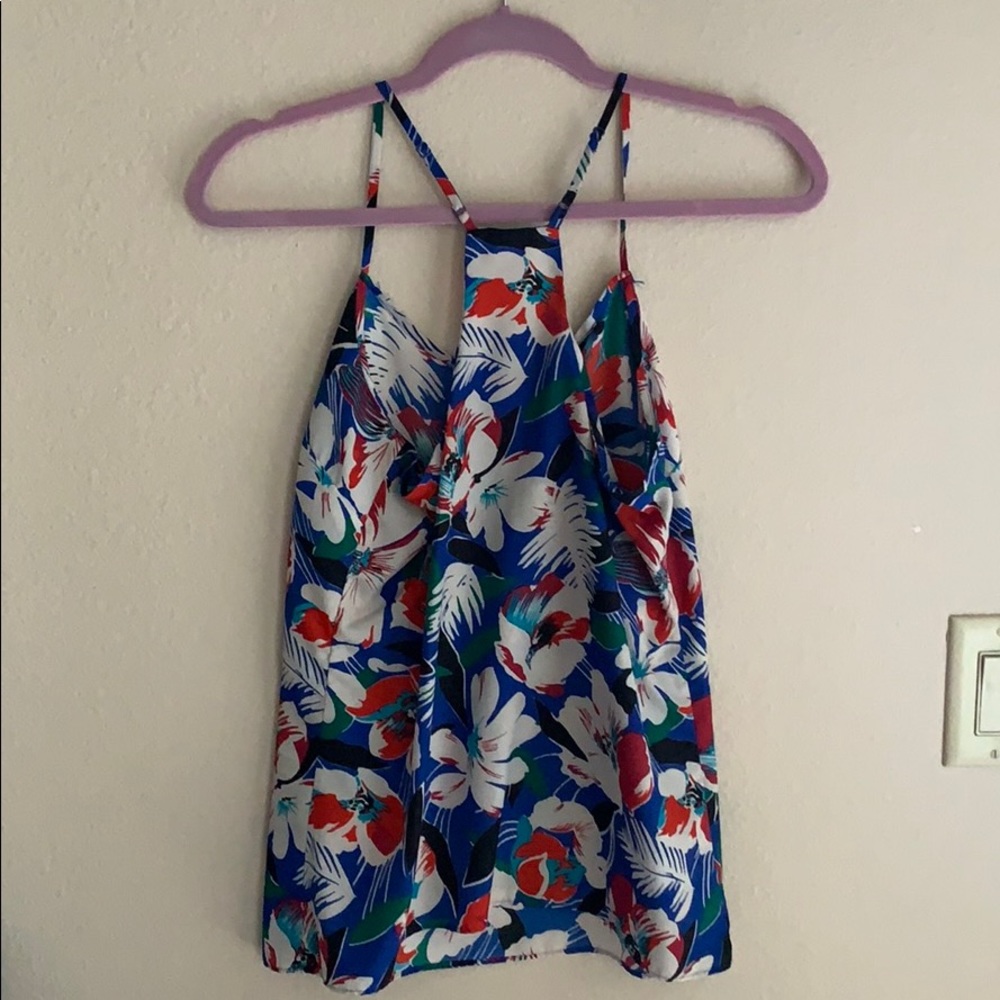 Floral Racerback Tank - Picture 2 of 2
